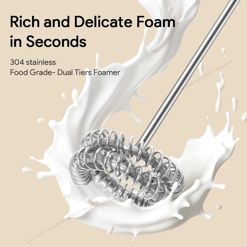 USB Rechargeable Electric Milk Frother