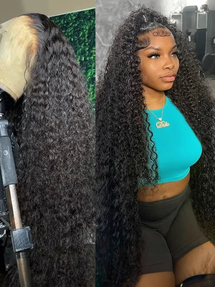 Deep Wave Burmese Human Hair Lace Wig