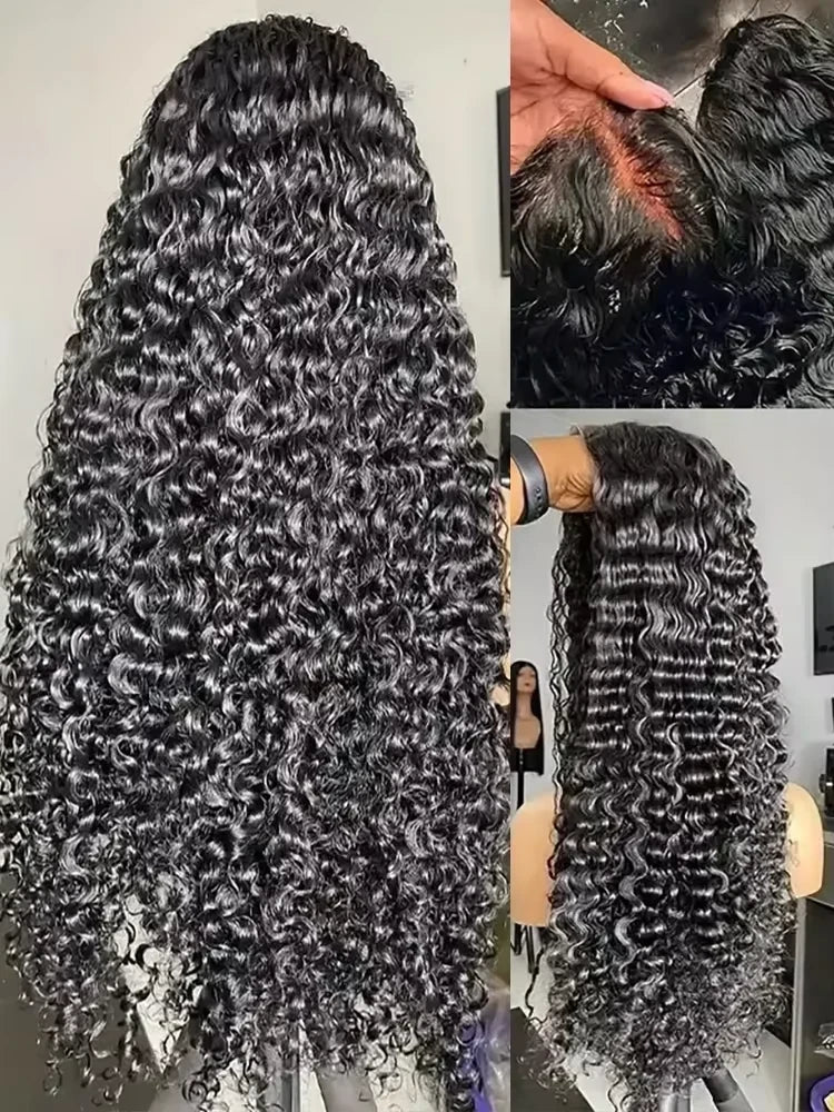 Deep Wave Burmese Human Hair Lace Wig
