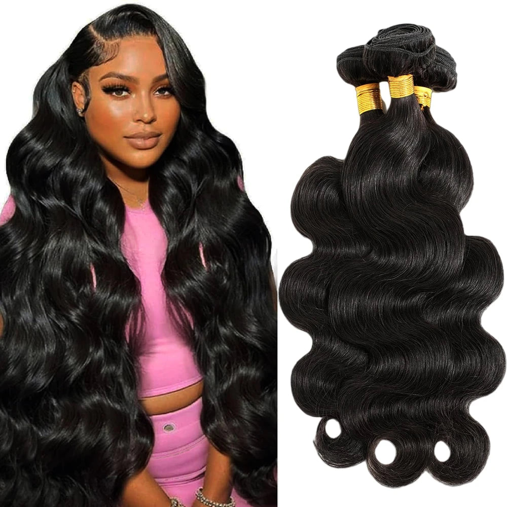CSCHS Body Wave Human Hair Bundles