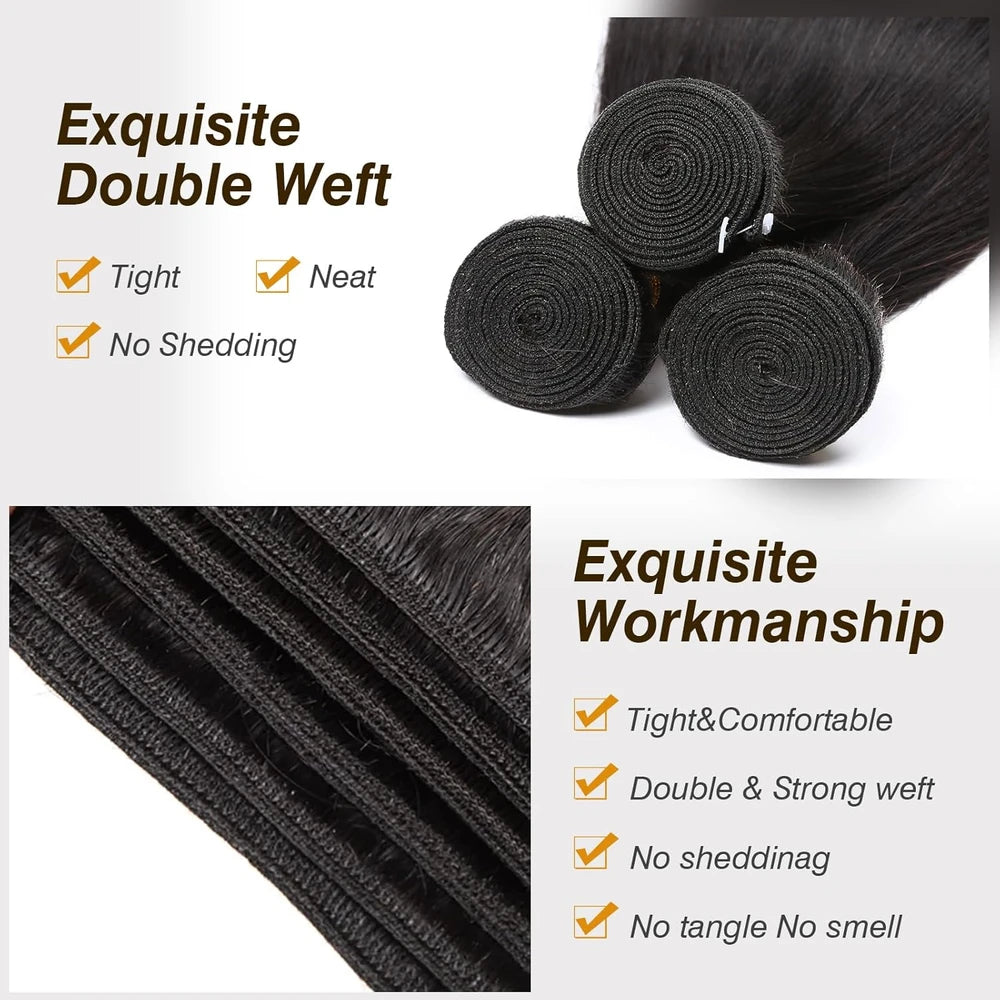 CSCHS Body Wave Human Hair Bundles